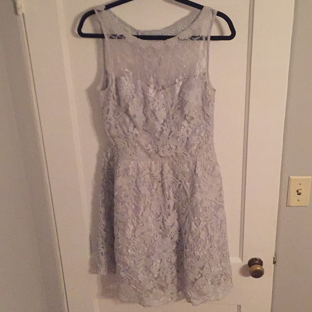 BHLDN Light Blue Bridesmaid Dress